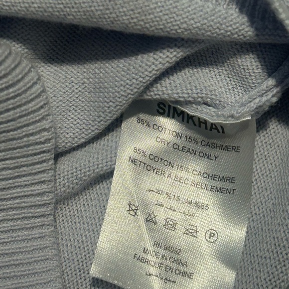SIMKHAI Wrap Sweater Luxury Classic XS - Picture 4 of 9